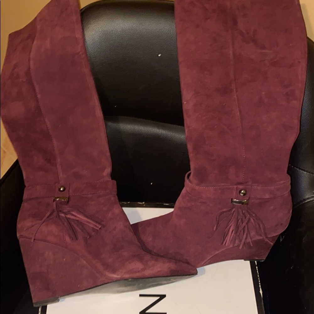 Suede Nine West boots